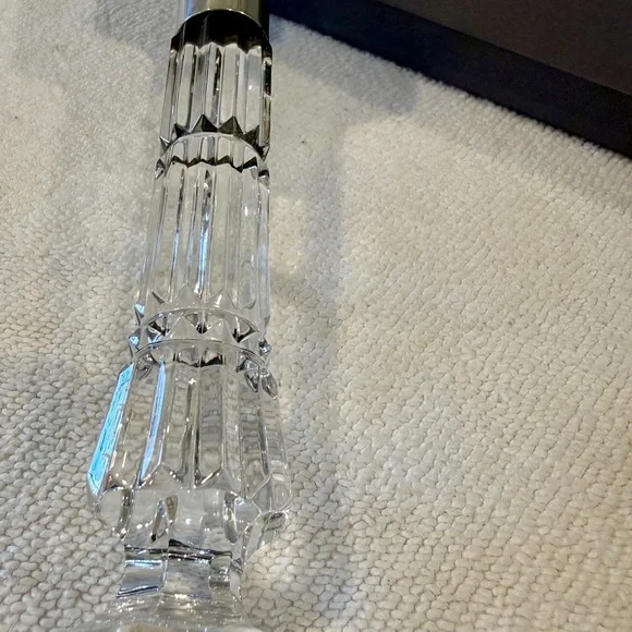 Waterford Crystal Silver Cake Server Absolutely stunning. - Picture 4 of 5